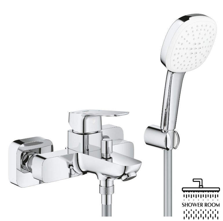 Набор смесителей 3 в 1 Grohe Cubeо (UA1017184940)