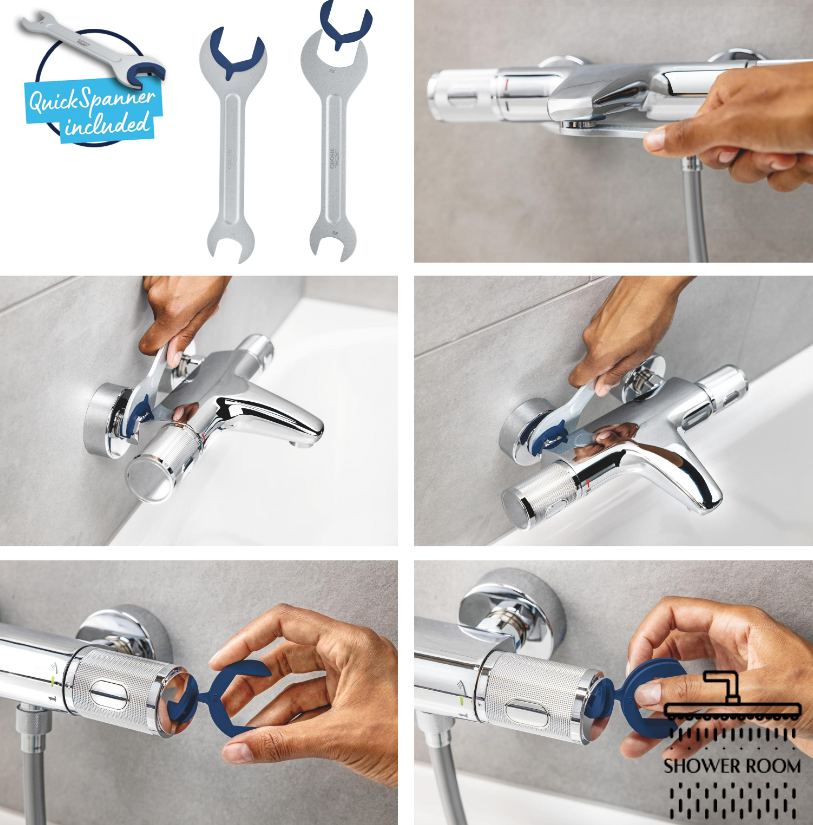 Змішувач термостатичний для душу Grohe QuickFix Precision Flow 34800001