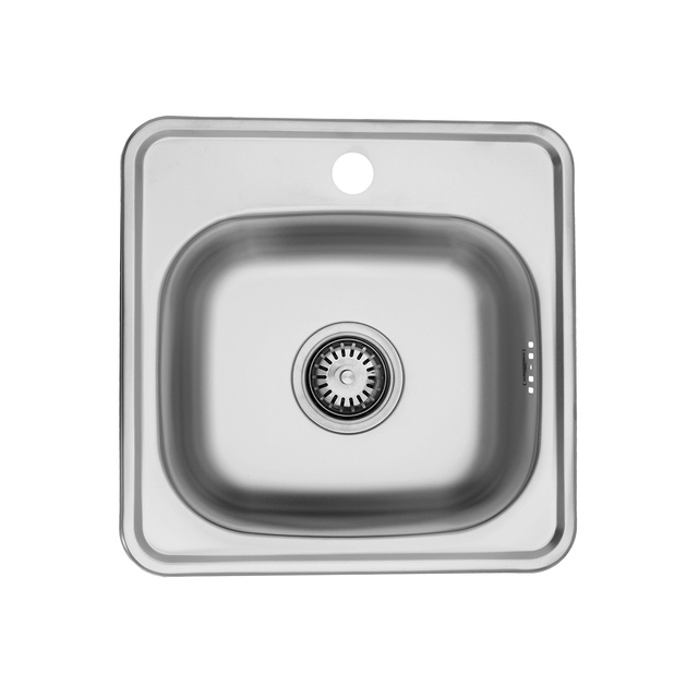 Кухонна мийка з нержавіючої сталі Kroner KRP Satin-3838