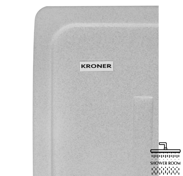 Кухонна мийка Kroner KRP Komposit GRA - 6243