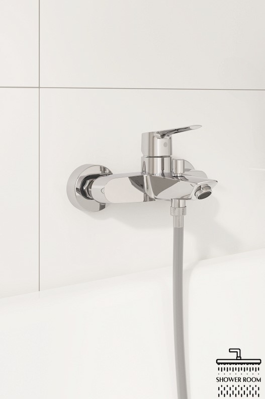 Набір змішувачів 3 в 1 для ванної кімнати Grohe QuickFix Start M-Size UA202301ME