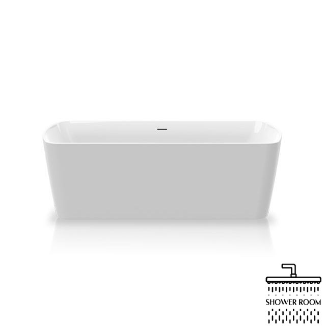 Ванна акрилова окремостояча Knief Cosy з щілинним переливом, 180x85 (0100279/010009106S)