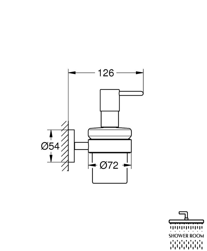 Дозатор для рідкого мила Grohe Essentials 1022572430