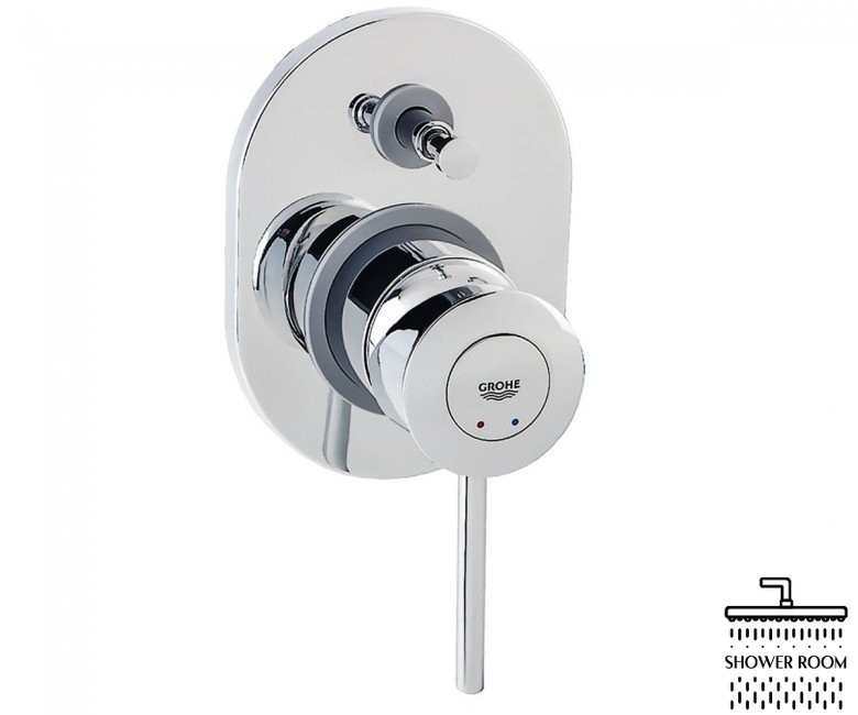 Смеситель скрытого монтажа для душа Grohe BauClassic 29047000 на два потребителя