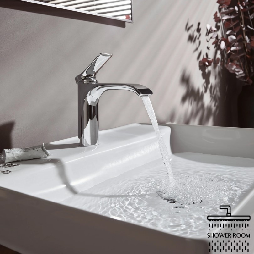 Смеситель для умывальника 110, HANSGROHE VIVENIS 75020000, хром