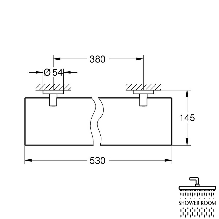 Полиця Grohe Essentials 40799001