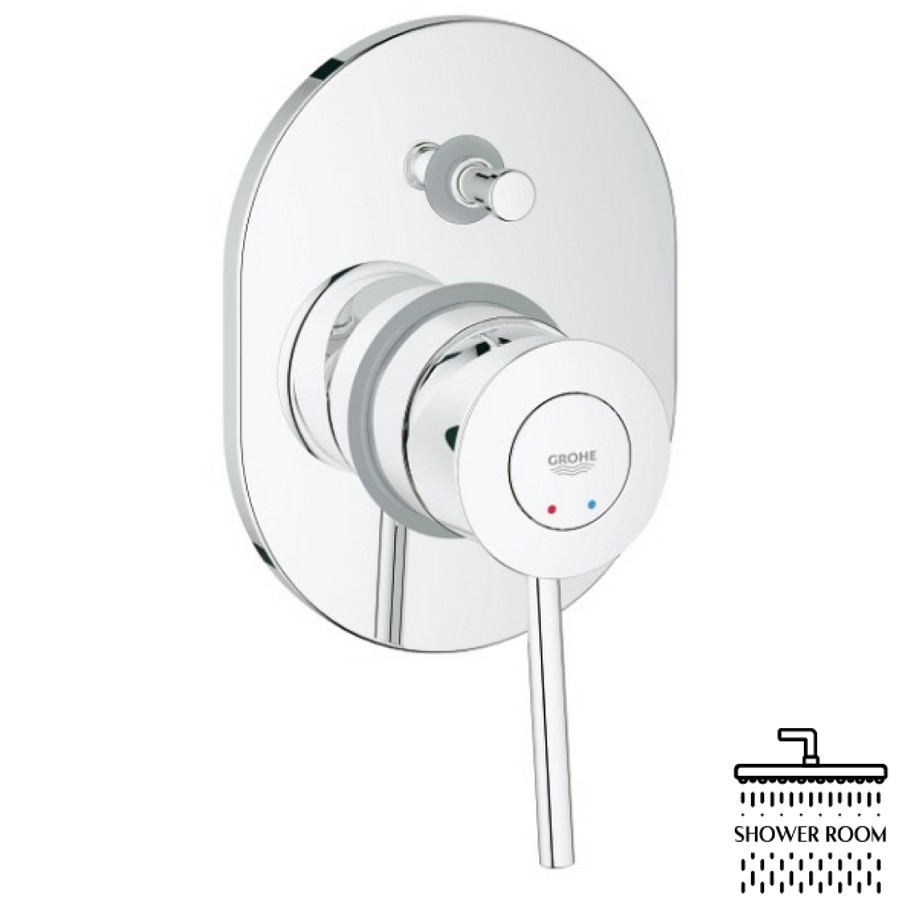 Смеситель скрытого монтажа для душа Grohe BauClassic 29047000 на два потребителя