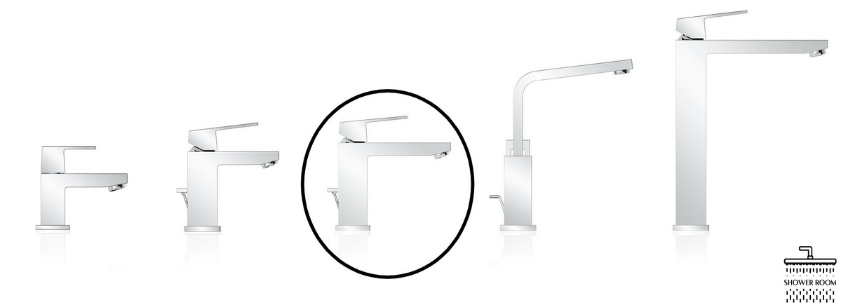 Смеситель для раковины Grohe Eurocube M-Size 23446000