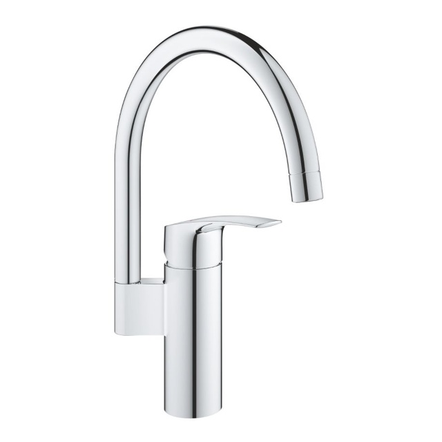 Змішувач для кухонної мийки Grohe Eurosmart 340 мм, хром (33202003)