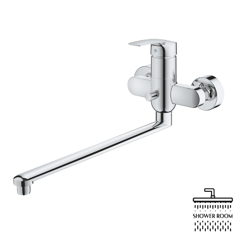 Смеситель для ванны Grohe Eurosmart New однорычажный (23992003)