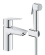 Змішувач для раковини з гігієнічним душем Grohe QuickFix Start 23123003