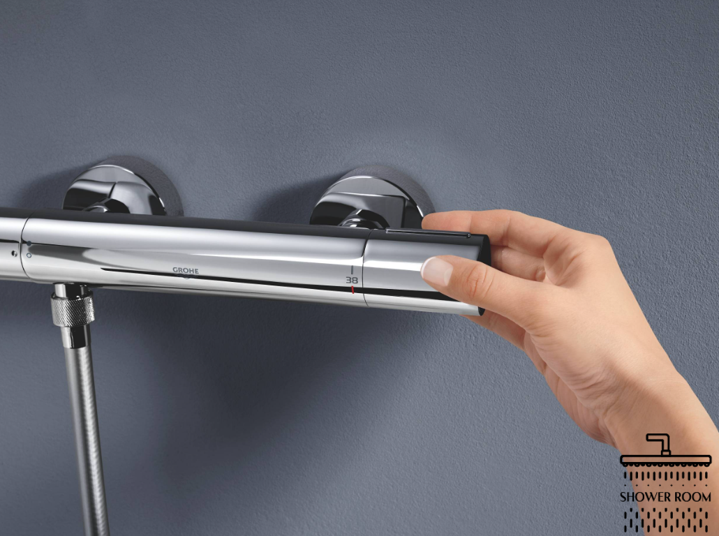 Комплект термостат с гигиеническим душем Grohe QuickFix Precision Get (34773000+26352000)