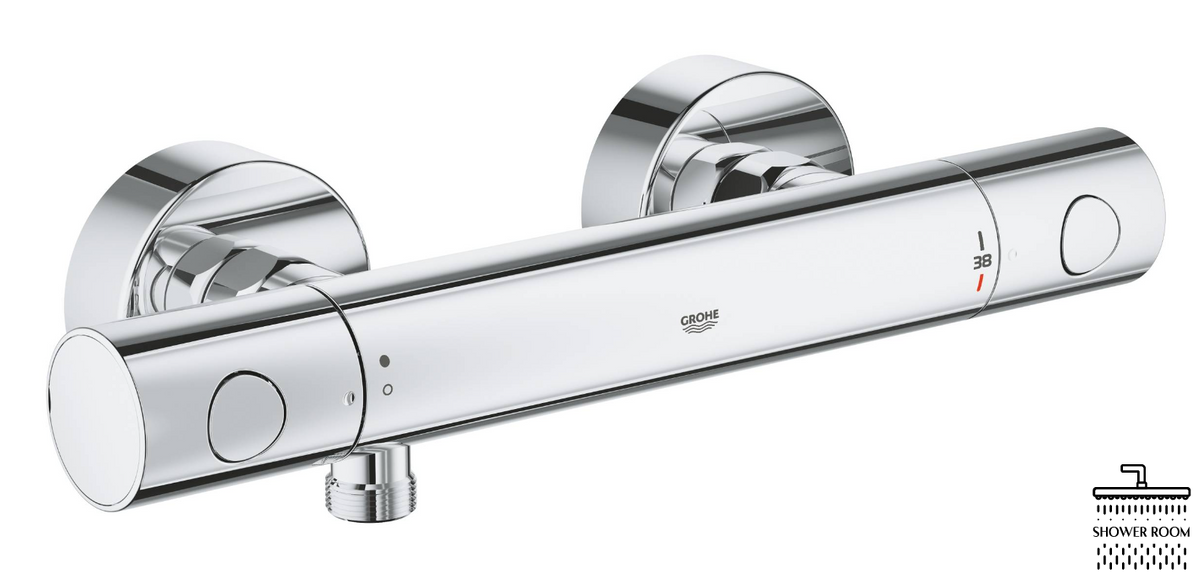 Комплект термостат з гігієнічним душем Grohe QuickFix Precision Get (34773000+26352000)