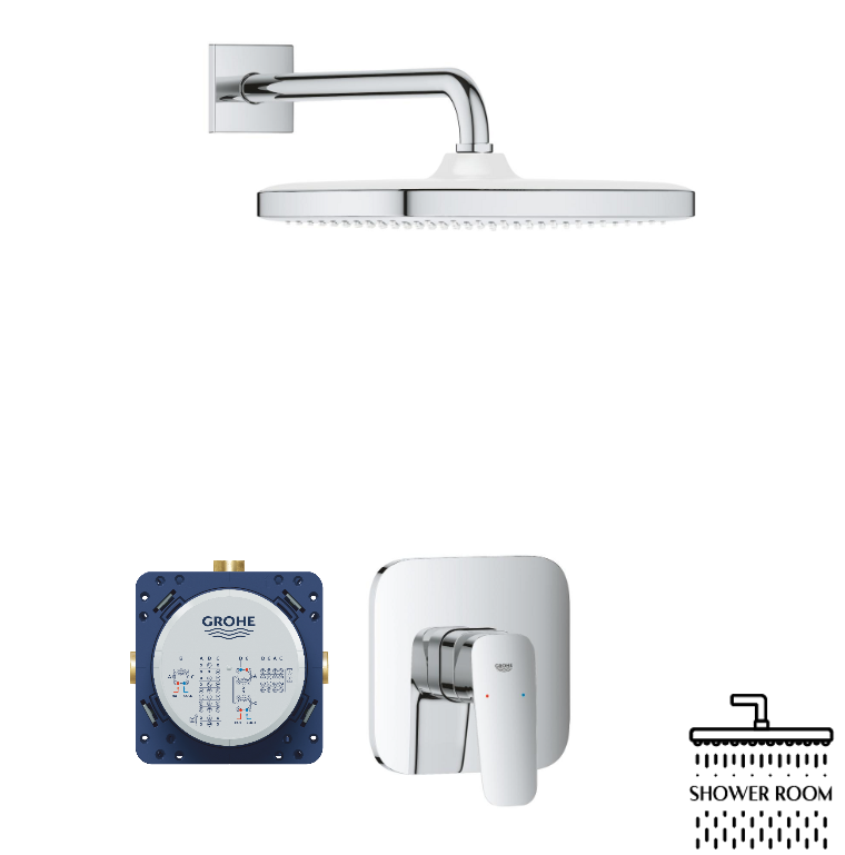 Скрытая душевая система Grohe Cubeo из Tempesta 250 (1053340000)