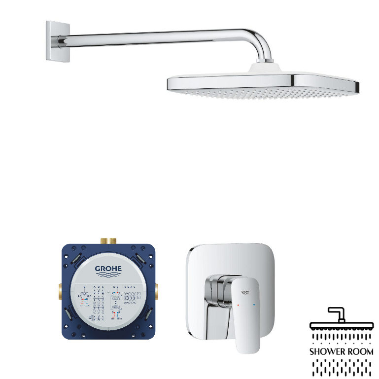 Скрытая душевая система Grohe Cubeo из Tempesta 250 (1053340000)