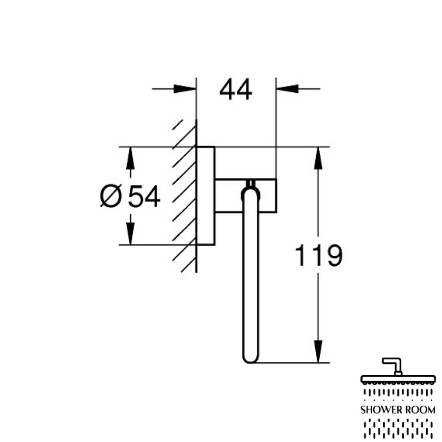 Набір аксесуарів Grohe Essentials 40823001