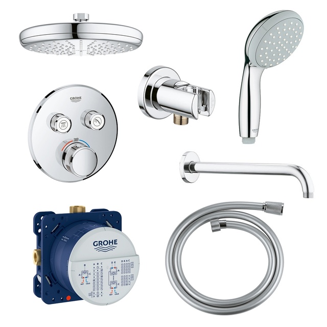 Душова система Grohe Grohtherm SmartControl 34614SC0