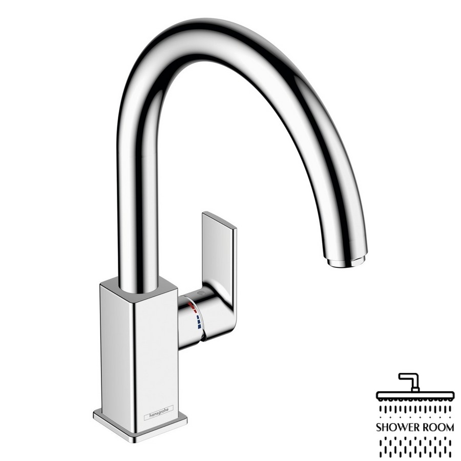 Смеситель для кухни, HANSGROHE VERNIS SHAPE 71871000, хром