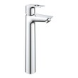 Смеситель для умывальника высокий Grohe BauLoop New без донного клапана, хром (23764001)