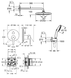 Душова система прихованого монтажу Grohe Lineare з Tempesta 250 (100124064)