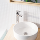 Смеситель для умывальника высокий Grohe BauLoop New без донного клапана, хром (23764001)