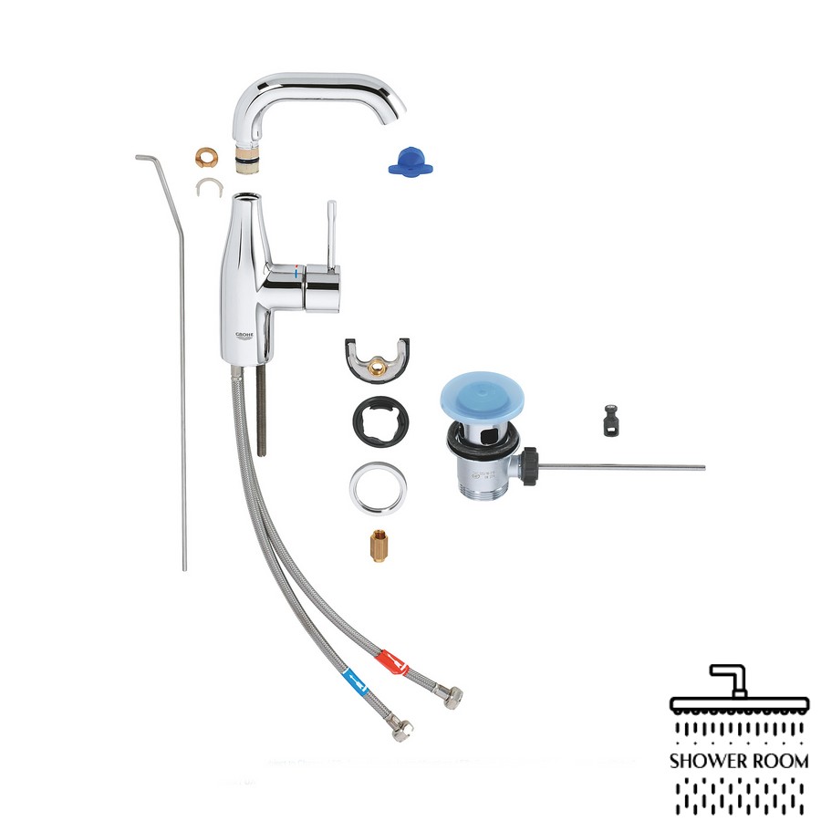 Змішувач для раковини Grohe Essence M-Size 23462001