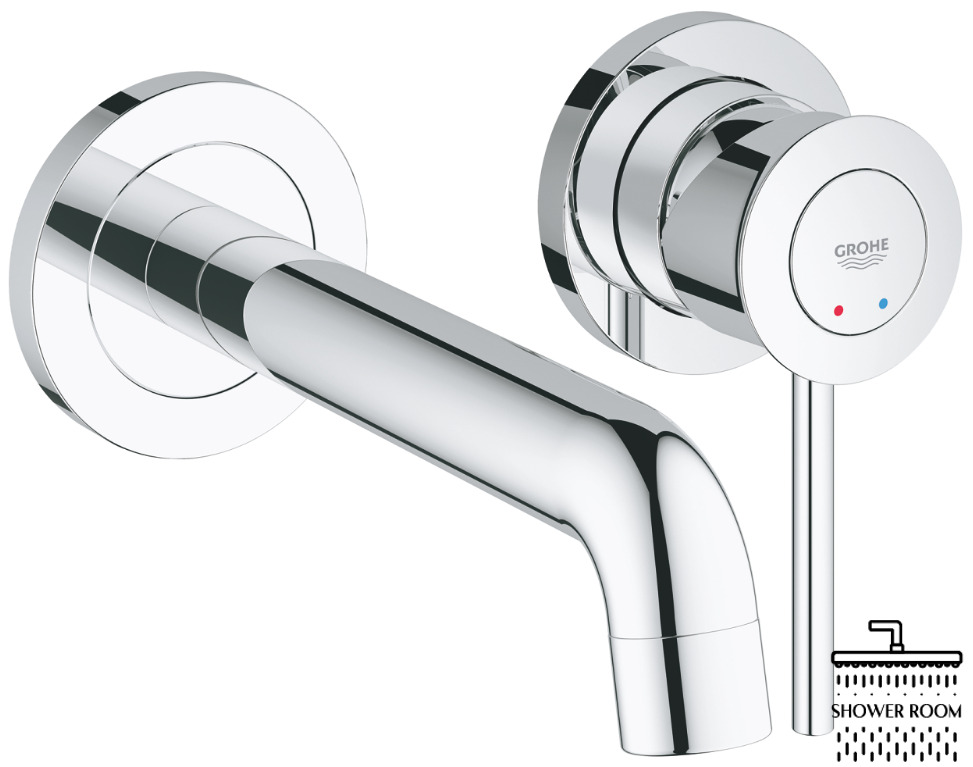 Душевая система скрытого монтажа Grohe BauClassic 29282670 со смесителем 2029200C