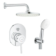 Душова система прихованого монтажу Grohe Grohe BauClassic (29047000_27541001_28576000_26406003)