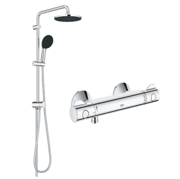 Душевая система Grohe Vitalio Start 200 Flex с термостатом для душа Grohtherm 800 (34552699)