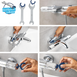 Душова система з одноважільним змішувачем Grohe Quickfix Vitalio Start 250  (26679001)