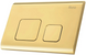 Кнопка змиву для інсталяції REA F LIGHT GOLD REA-E9853, золото