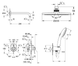 Душова система прихованого монтажу Grohe Grohe BauClassic (29047000_27541001_28576000_26406003)