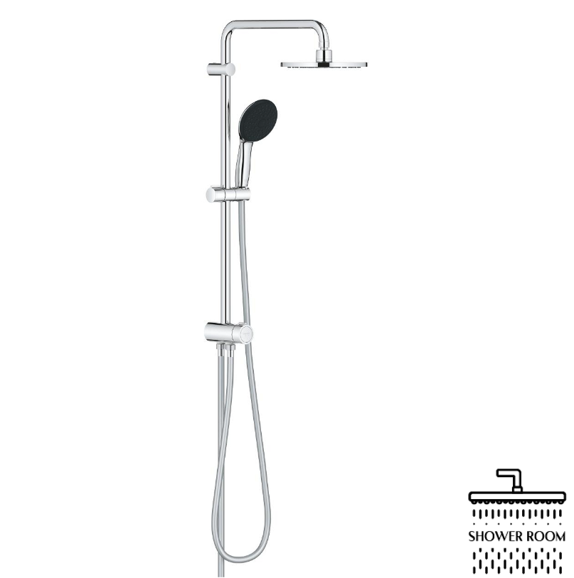 Душевая система Grohe Vitalio Start 200 Flex с термостатом для душа Grohtherm 800 (34552699)