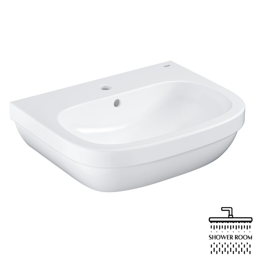 Умивальник підвісний Grohe Euro Ceramic 60 см, білий (39335000)