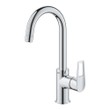 Смеситель для умывальника высокий Grohe BauLoop New, хром (23763001)