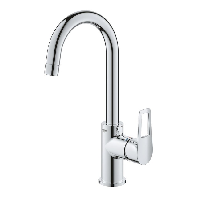 Змішувач для умивальника високий Grohe BauLoop New, хром (23763001)