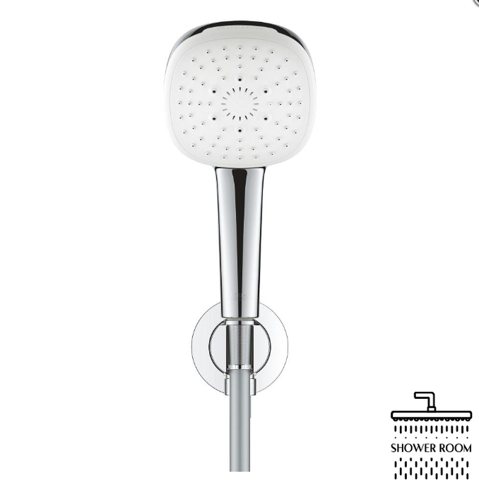 Душевая система Grohe Grohtherm SmartControl с Tempesta Cube 250 (UA26415003)