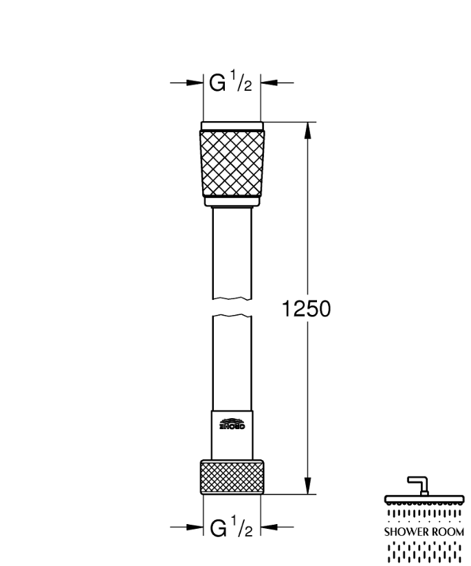 Готовый комплект для гигиенического душа Grohe BauEdge New из Tempesta-F (UA28512002)