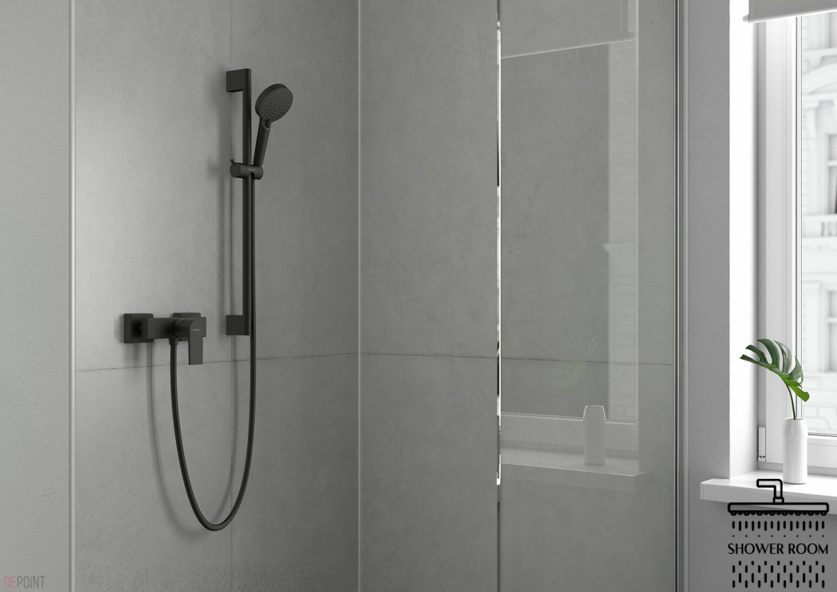 Душовий гарнітур HANSGROHE VERNIS BLEND Vario 26422670, чорний