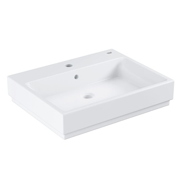 Умивальник підвісний Grohe Cube Ceramic 600х490 мм, білий (3947300H)