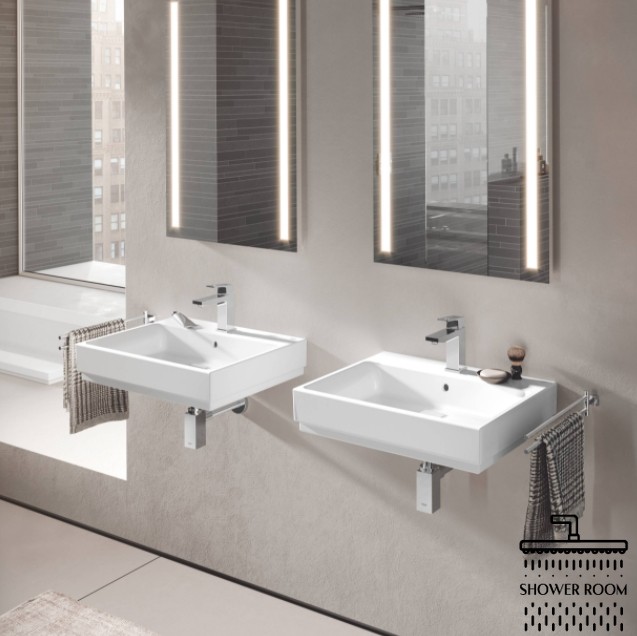 Умивальник підвісний Grohe Cube Ceramic 600х490 мм, білий (3947300H)