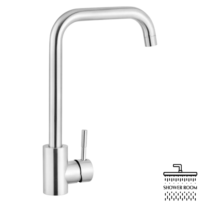 Кухонна мийка Kroner KRP Gebürstet - 5050HM (3,0/1,0 мм) з змішувачем