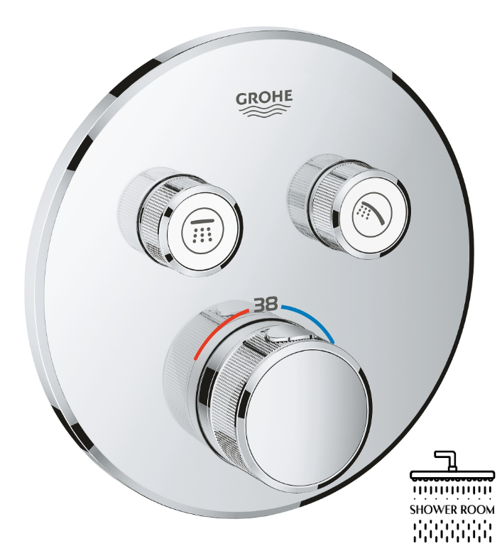 Душевая система Grohe SmartControl с Tempesta 250 (UA264166)