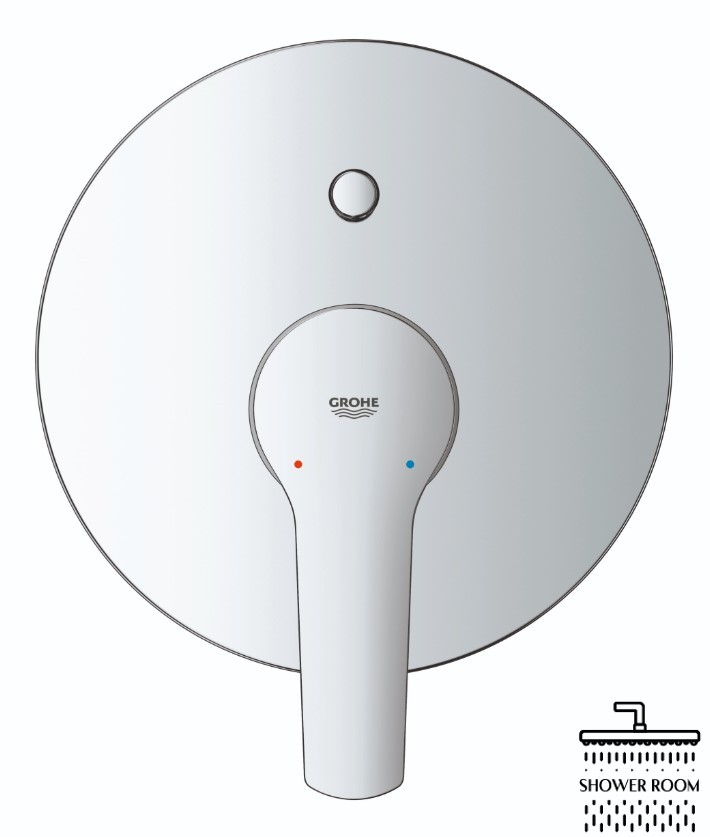 Душова система прихованого монтажу зі змішувачем Grohe QuickFix Start&Vitalio Comfort 250 UA25183007