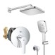 Душова система прихованого монтажу зі змішувачем Grohe QuickFix Start&Vitalio Comfort 250 UA25183007