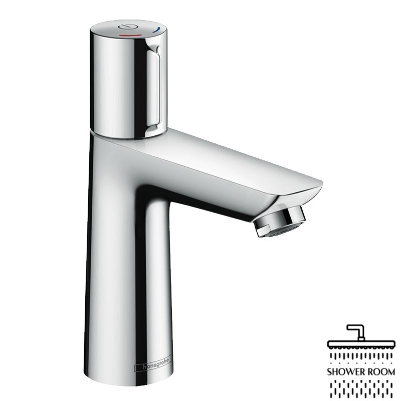 Смеситель для раковины однорычажный, HANSGROHE Talis Select E 71750000, хром