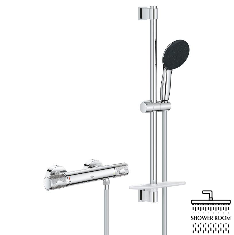 Термостат для душа Grohe Quickfix Precision Feel с душевым гарнитуром (34791001)