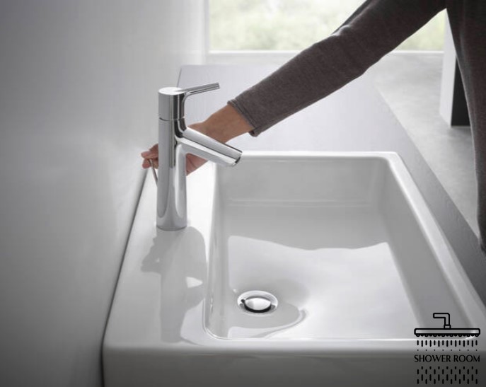 Змішувач для раковини одноважільний, HANSGROHE Talis S 100 72020000, хром