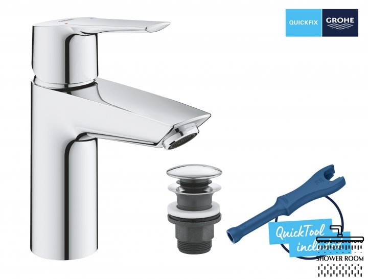 Смеситель для раковины S-размера Grohe QuickFix Start 23550002