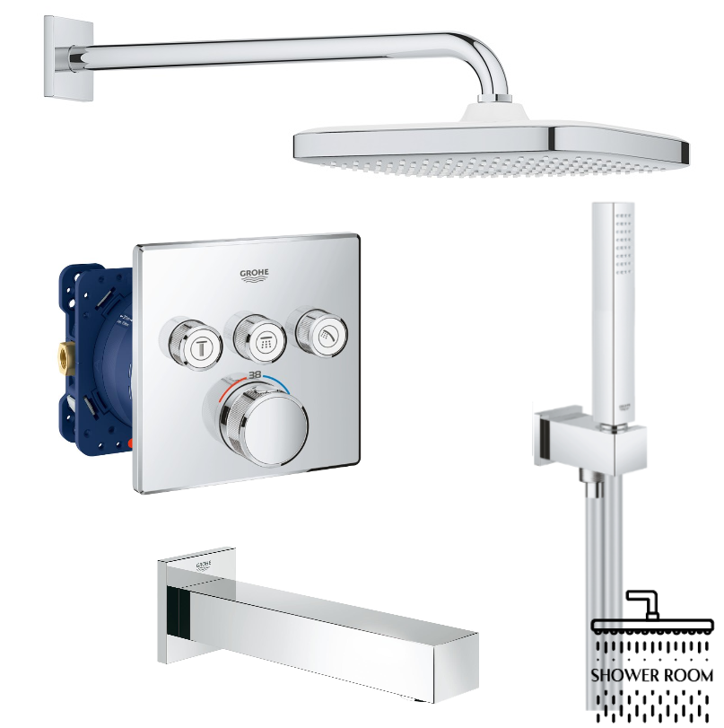 Душова система Grohe Grohtherm SmartControl UA26441SC2